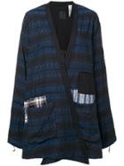 Alchemist Patchwork Crossover Jacket - Blue