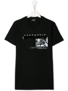 Diesel Kids 'tjustyp' T-shirt - Black