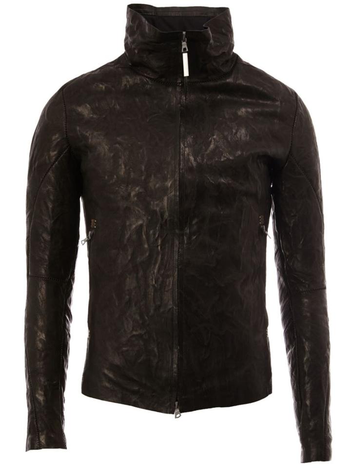 Isaac Sellam Experience High Neck Leather Jacket