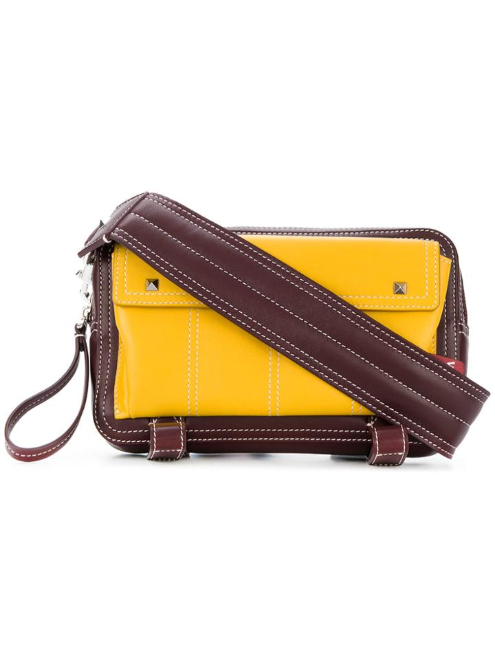 Valentino Valentino Garavani Rockstud Messenger Bag - Pink & Purple