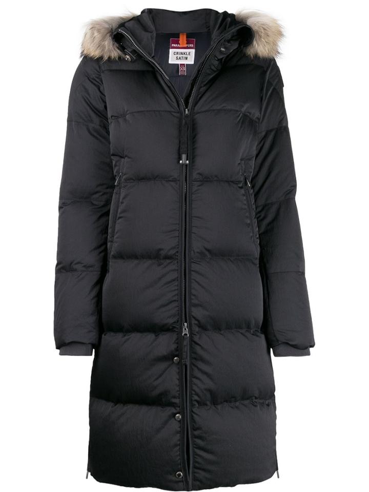 Parajumpers Emma Long Puffer Coat - Black