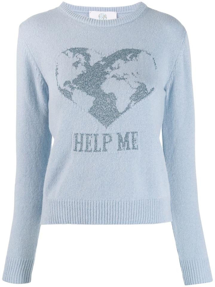 Alberta Ferretti Help Me Jumper - Blue
