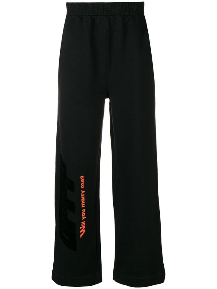 Off-white Sports Trousers - Black