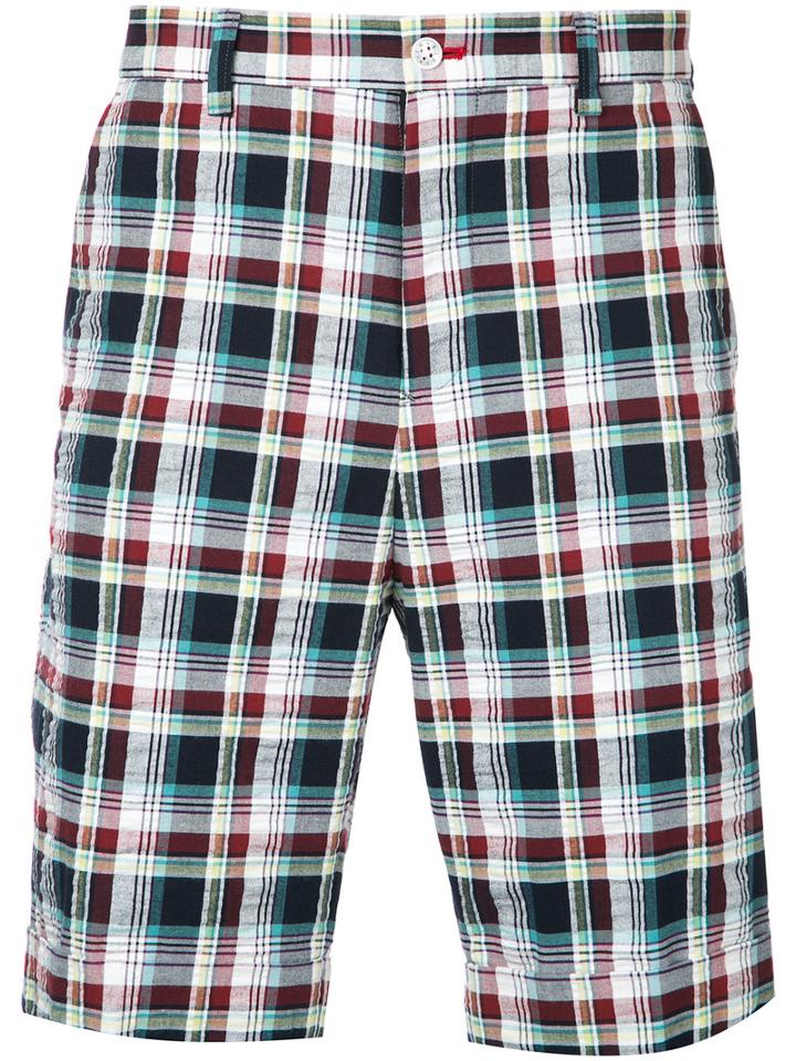 Loveless - Checked Shorts - Men - Cotton/polyurethane - 3, Cotton/polyurethane
