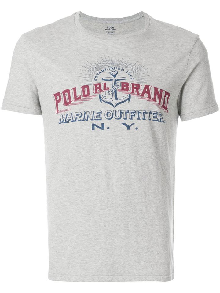 Polo Ralph Lauren Marine Motif T-shirt - Grey