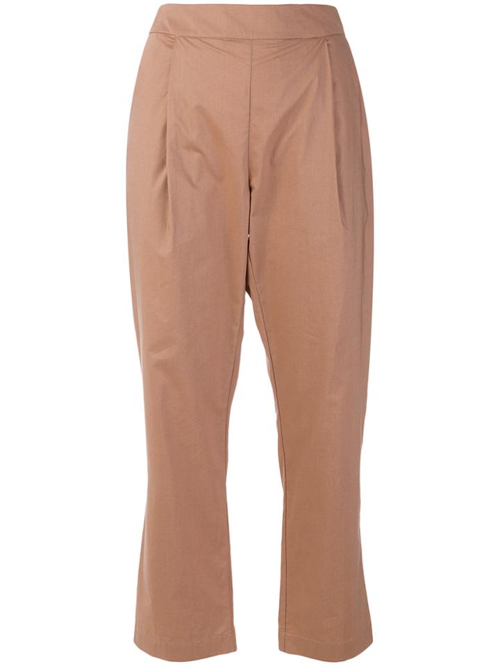Semicouture Julius Trousers - Brown