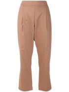 Semicouture Julius Trousers - Brown