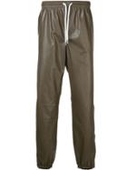Msgm Jogger Trousers - Brown