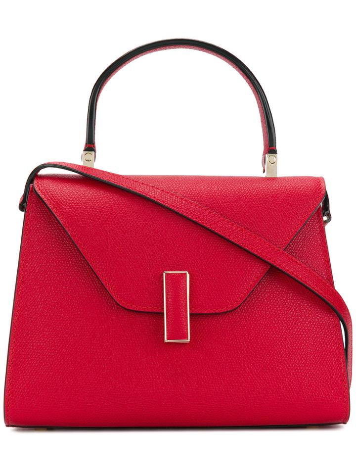 Valextra Iside Mini Shoulder Bag - Red