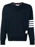 Thom Browne 4-bar Oversized Sweatshirt - Blue