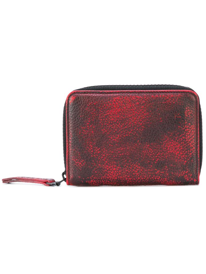 Maison Margiela Zip Around Wallet - Red