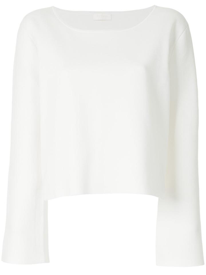 Ballsey Round Neck Jumper - White