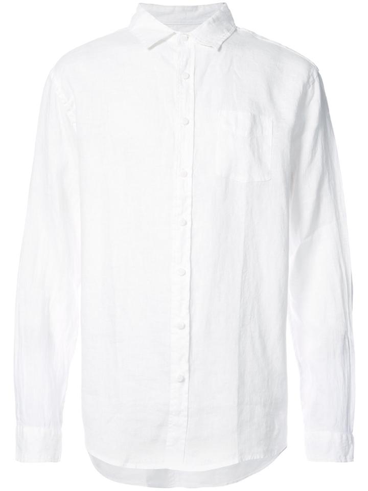 Onia Abe Long Sleeve Shirt - White