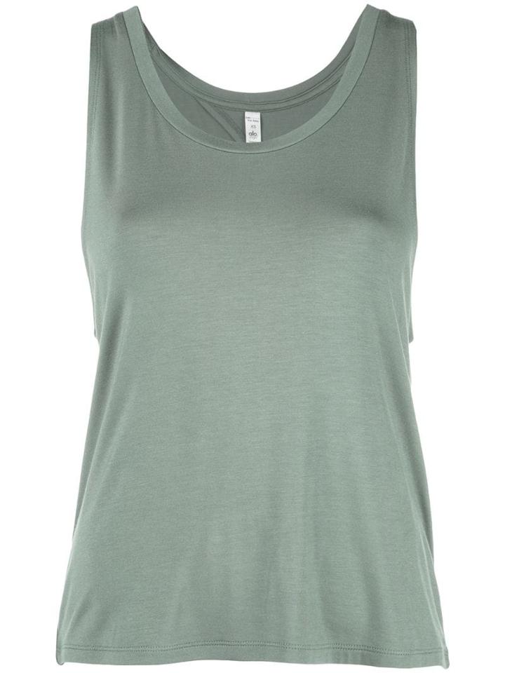Alo Yoga Central Tank - Green