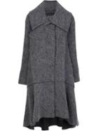 Zac Zac Posen 'delphine' Coat, Women's, Size: 2, Grey, Acrylic/polyester/wool/other Fibers