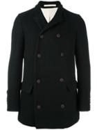 Giorgio Armani Double-breasted Flap Pocket Coat