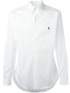 Polo Ralph Lauren Logo Embroidered Shirt, Size: Xxl, White, Cotton