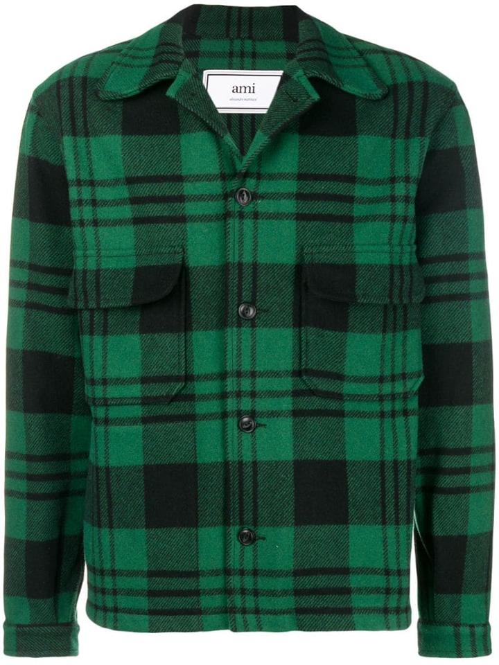 Ami Paris Buttoned Casual Jacket - Green