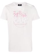 Karl Lagerfeld Logo Print T-shirt - Pink
