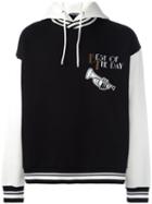 Dolce & Gabbana Best Of The Day Hoodie, Men's, Size: 46, Black, Cotton/polyester/polyamide/viscose