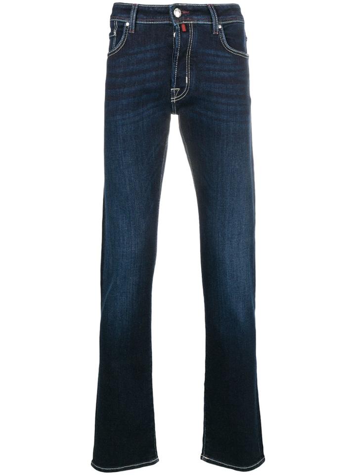 Jacob Cohen Iconic Tag Slim Jeans - Blue