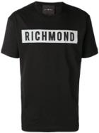 John Richmond Stud Logo T-shirt - Black