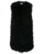 Red Valentino Oversized Gilet - Black