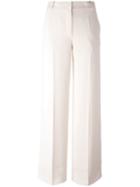 T By Alexander Wang Crepe Palazzo Pants, Women's, Size: 4, Nude/neutrals, Polyester