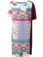 Etro Printed Loose Fit Dress, Women's, Size: 46, Silk