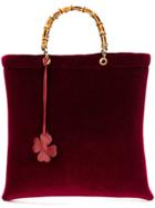 Danielapi Clover Detail Tote Bag - Red