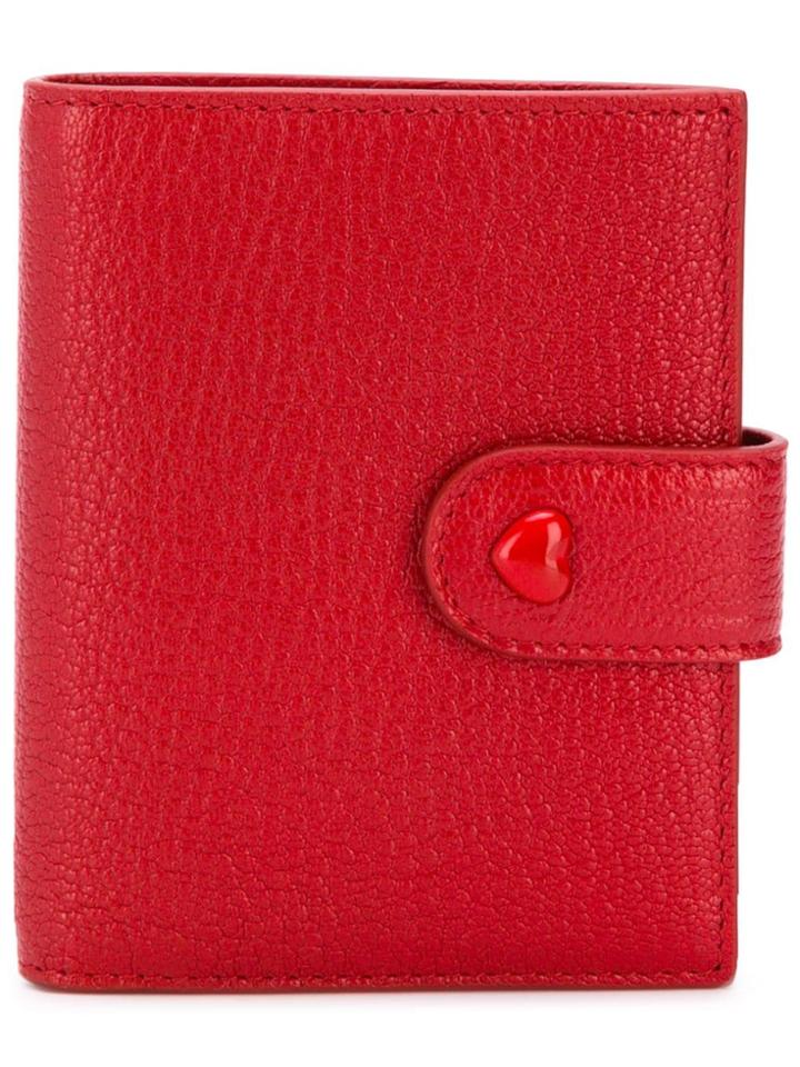 Miu Miu Snap Closure Wallet - Red