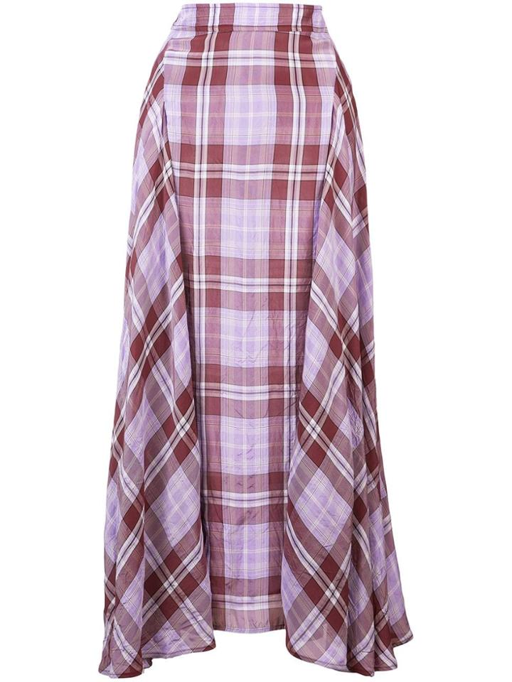 Victoria Beckham Pleated Skirt - Pink