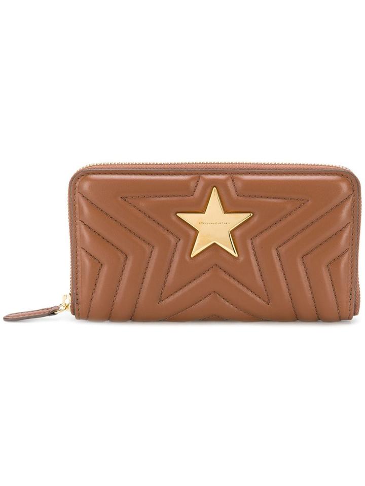 Stella Mccartney Stella Star Wallet - Brown