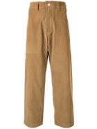 Billy Los Angeles Loose Trousers With Patch Pocket - Brown