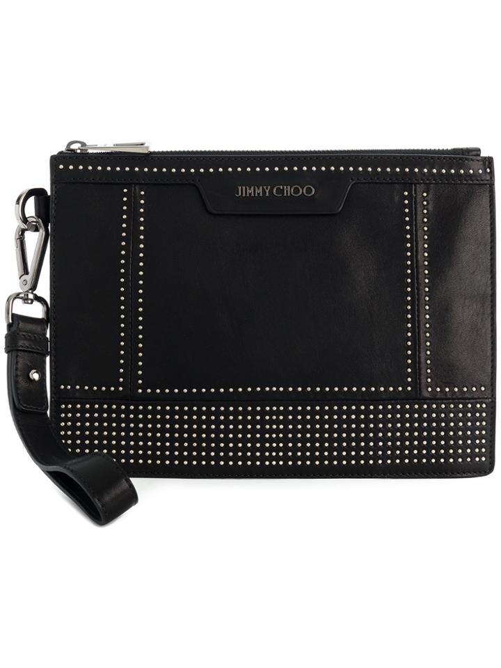 Jimmy Choo Derek Mini Clutch Bag - Black