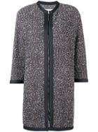 Fabiana Filippi Mid-length Tweed Jacket - Green
