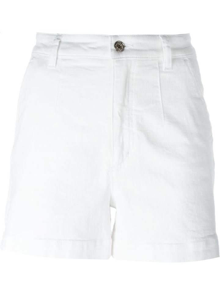 Dolce & Gabbana High Waisted Denim Shorts