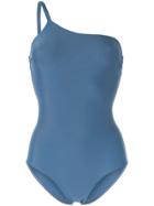 Matteau Fitted One-shoulder Swimsuit - Blue