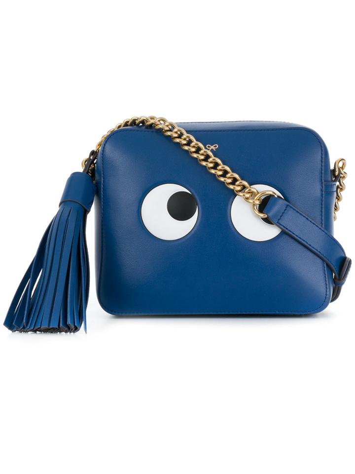Anya Hindmarch Eyes Right Circus Crossbody Bag - Blue