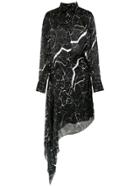 Uma Raquel Davidowicz Silk Mandioca Dress - Black