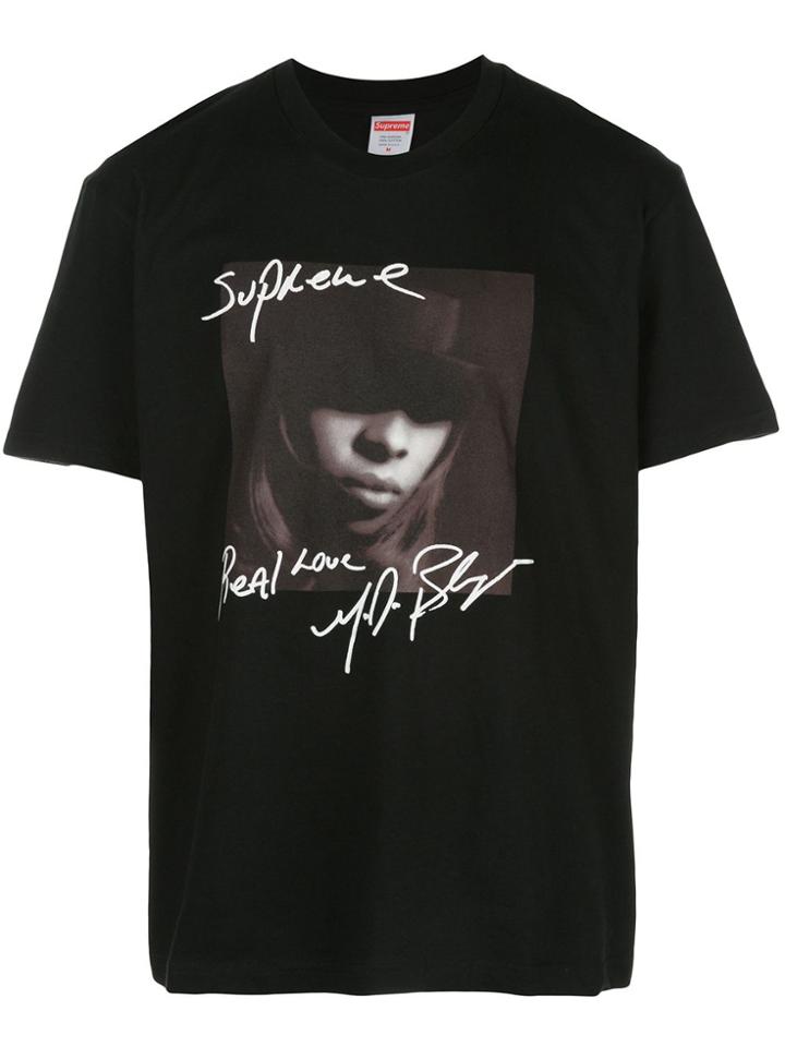 Supreme Mary J. Blige T-shirt - Black