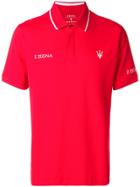 Z Zegna Maserati Mock Polo Shirt - Red