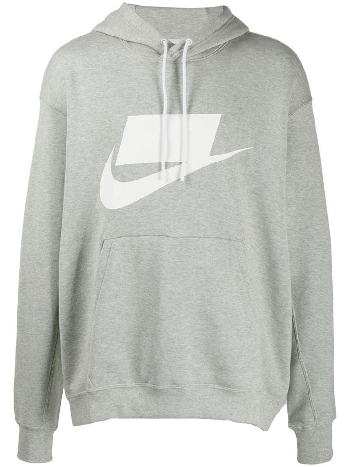 Nike Hooded Sweatshirt - Grey