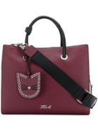 Karl Lagerfeld K/karry All Shopper Tote - Red