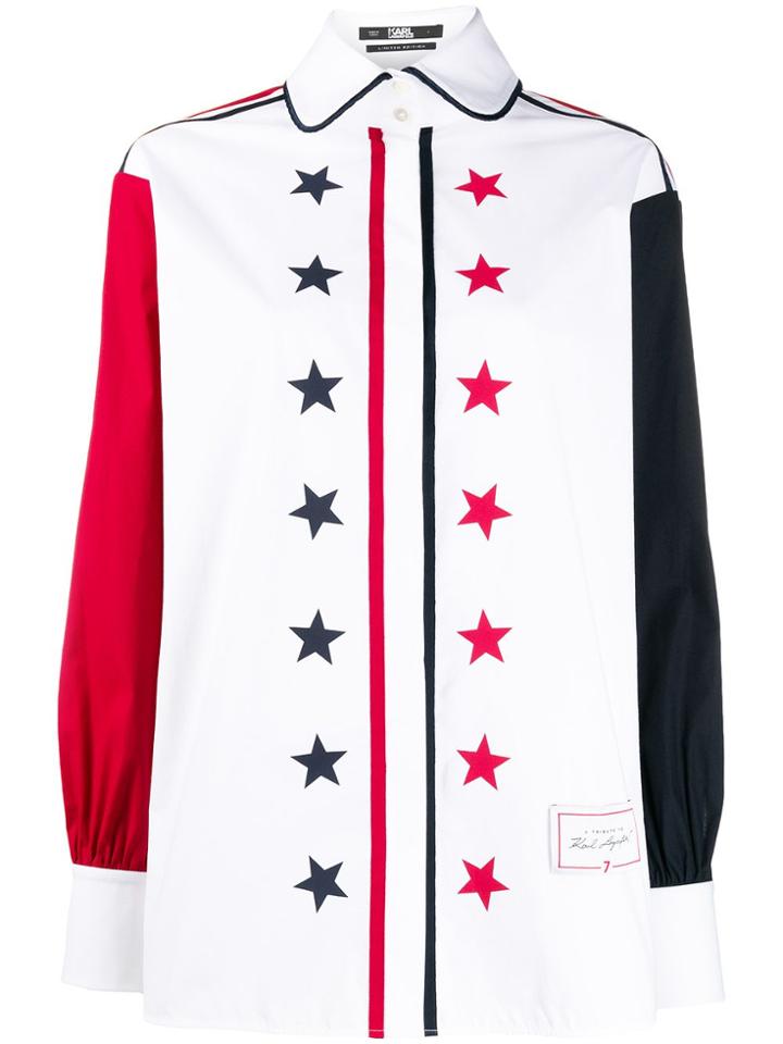 Karl Lagerfeld Tribute Shirt By Tommy Hilfiger - White