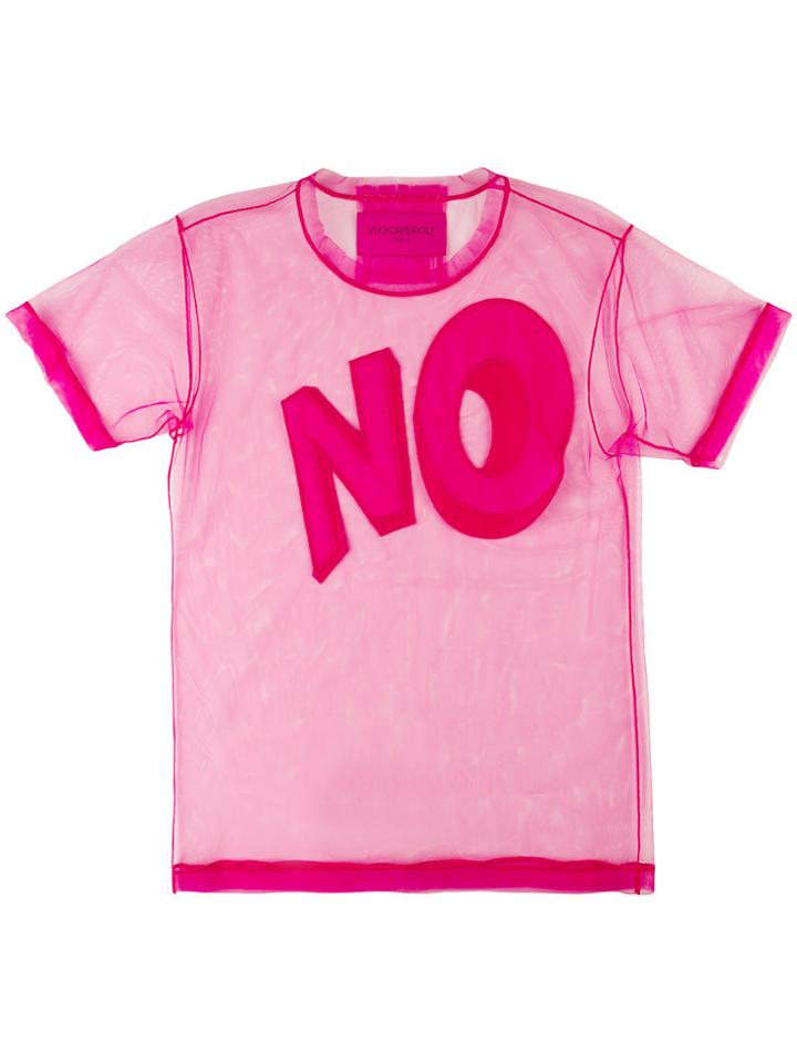 Viktor & Rolf The No. Icon 1.2 T-shirt - Pink & Purple