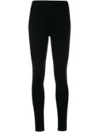 Kristensen Du Nord Cashmere Mid-rise Leggings - Black