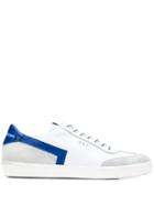 Leather Crown Skt Sneakers - White