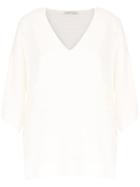 Alcaçuz Knit Gloss Blouse - White