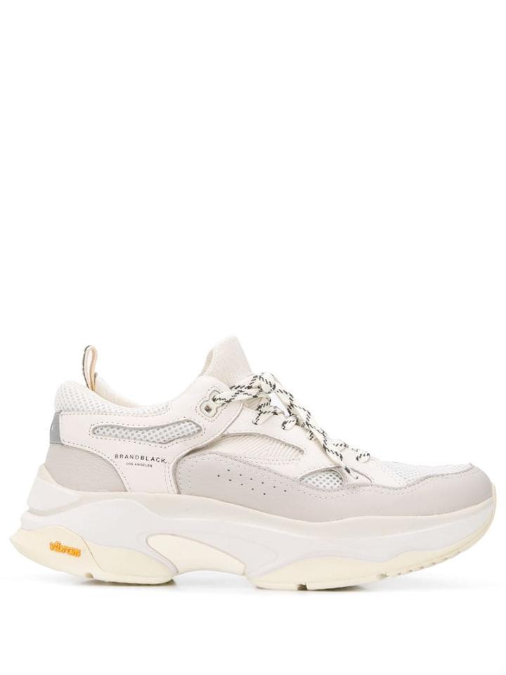Brandblack Chunky Low Top Sneakers - White